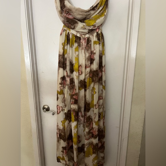 Claire Maxi Dress | Brown Combo | 2X Fashion Nova - Picture 4 of 8